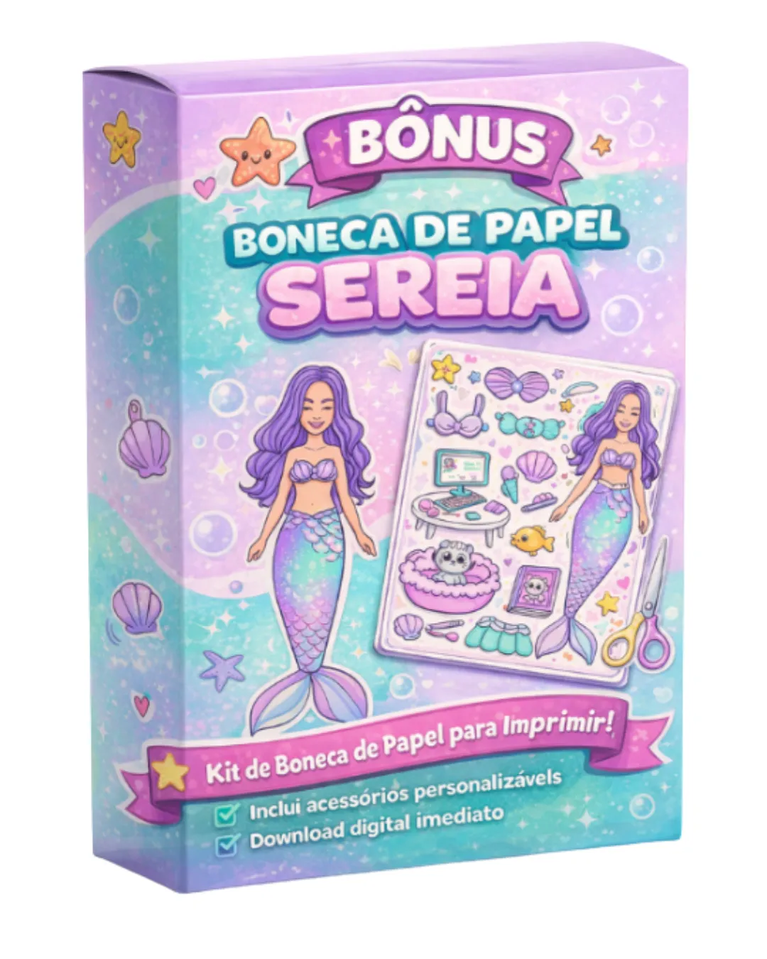 Imagem Bônus 1 – Kit Sereia