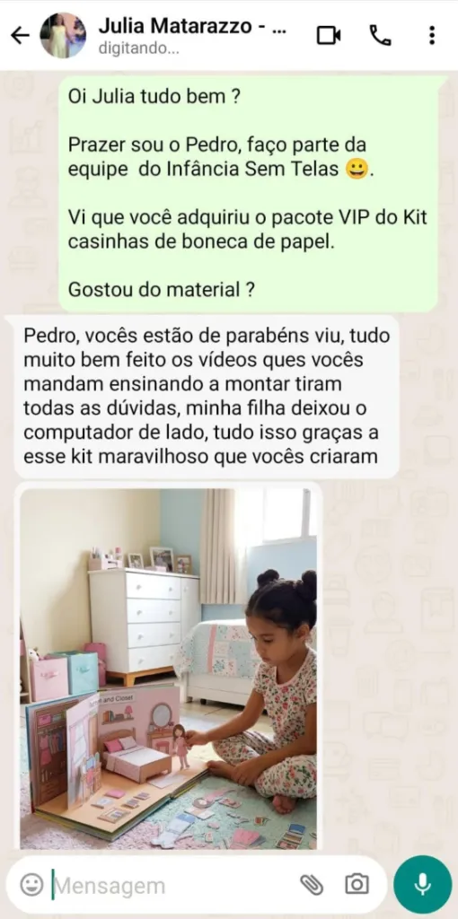 Depoimento WhatsApp mãe 2
